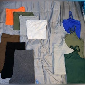 legging shorts & shirt bundle